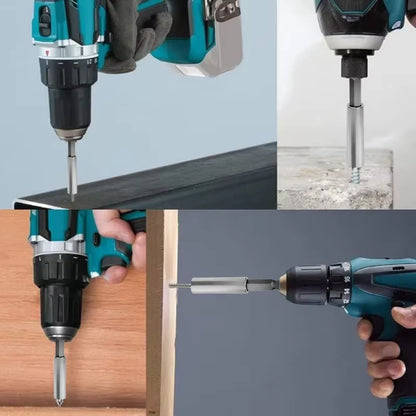 10/1Pcs Magnetic Screwdriver Extension Hexagonal Handle Extended Connecting Rod Carbon Steel Screwdrivers Bit Holder Power Tools