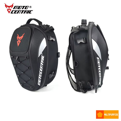 Waterproof Motorcycle Tail Bag Multifunction Motorcycle Rear Seat Bag High Capacity Motorcycle Bag Rider Backpack