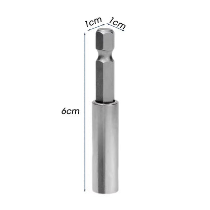 10/1Pcs Magnetic Screwdriver Extension Hexagonal Handle Extended Connecting Rod Carbon Steel Screwdrivers Bit Holder Power Tools