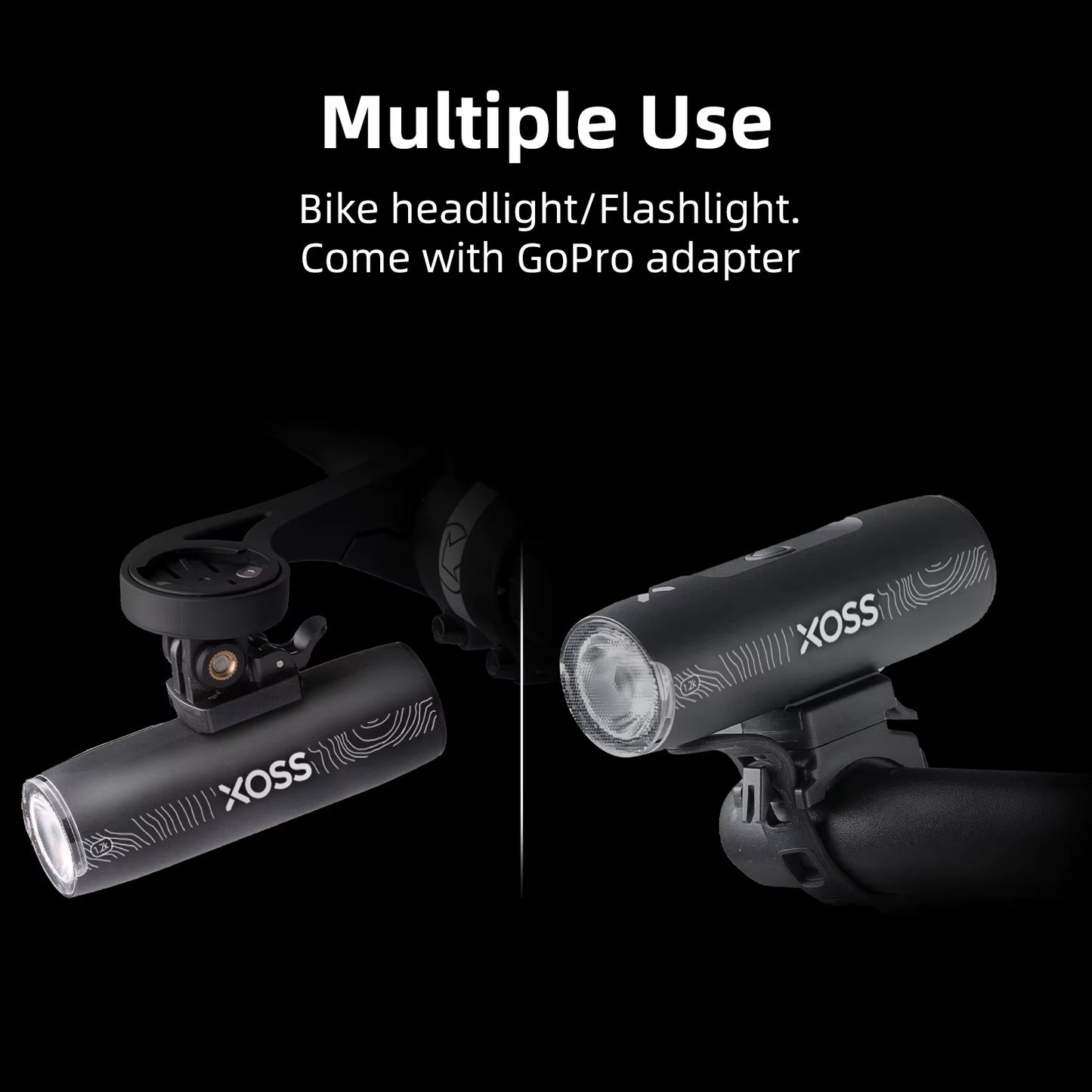 200-3000 Lm Bike Light XL1200 Headlight Waterproof Rechargeable Front Lamp Bicycle Light Aluminum Ultralight Flashlight