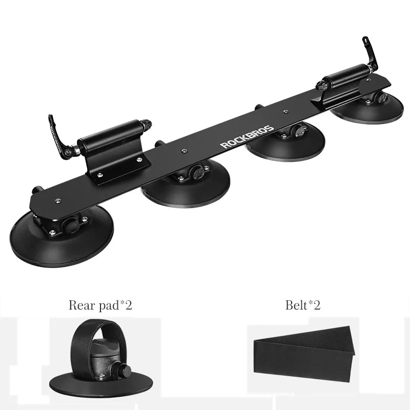 Car Top Suction Bicycle Rack Quick Installation Bike Carrier for Car Mount MTB Road Bike Porta Bicicleta Para Automovil