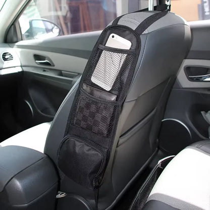 Car Seat Organizer Multifunctional Oxford Fabric Car Back Multi Pocket Storage Bag with Tablet Holder Protector for Kids