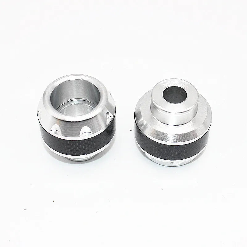 2Pcs Motorcycle Aluminum Wheel Protection Crash Pads Colorful Crash Scooter Frame Slider Protector Moto Equipment Accessories