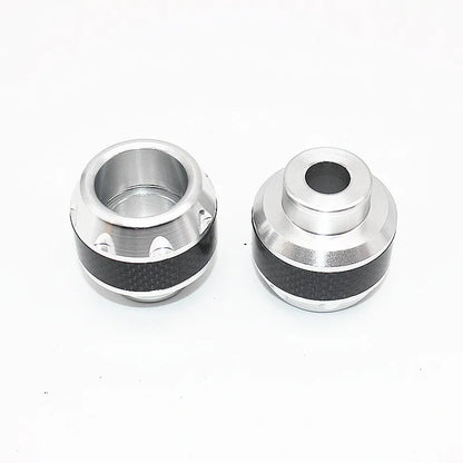 2Pcs Motorcycle Aluminum Wheel Protection Crash Pads Colorful Crash Scooter Frame Slider Protector Moto Equipment Accessories