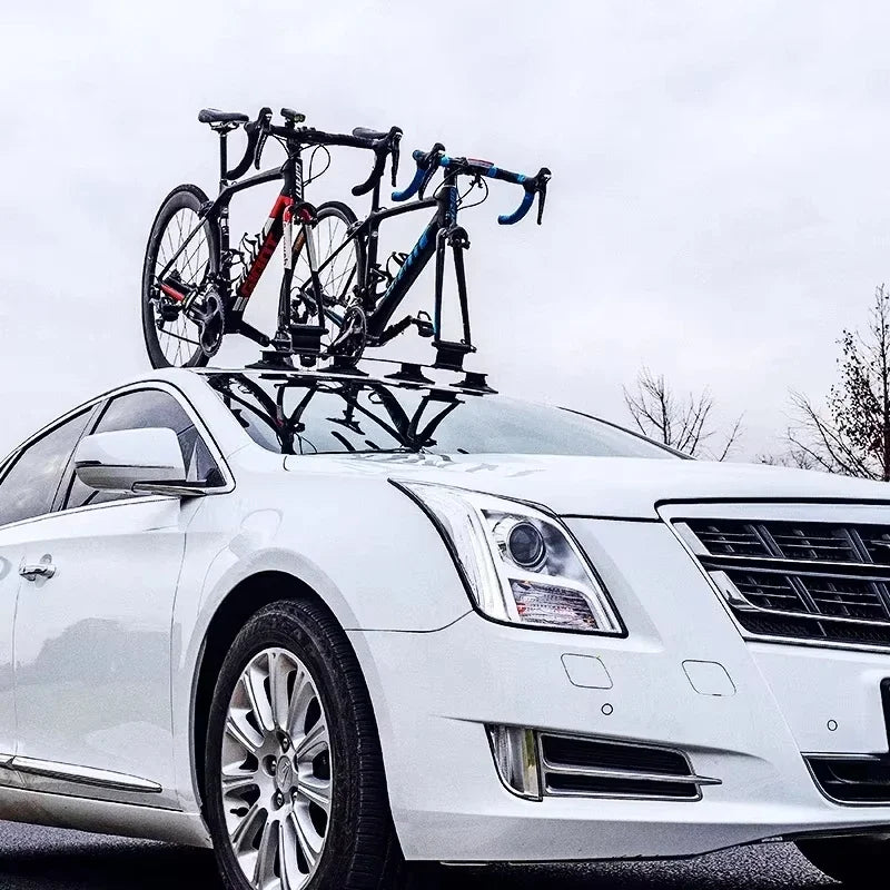 Car Top Suction Bicycle Rack Quick Installation Bike Carrier for Car Mount MTB Road Bike Porta Bicicleta Para Automovil