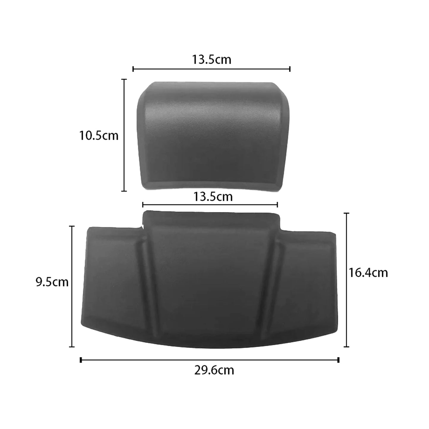 Motorcycle Passenger Backrest Pad Storage Box Back Cushion Easy Installation Motorcycle Accessory Luggage Case Back Cushion