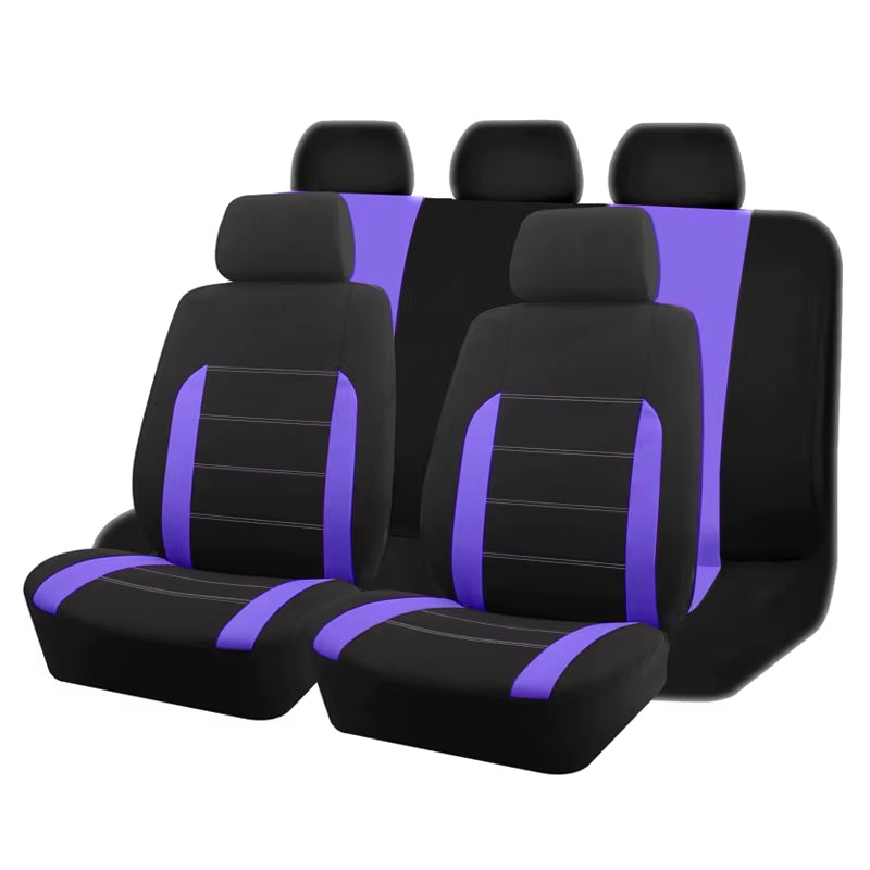 AUTO plus Universal Fabric Car Seat Covers Fit for Most Car Suv Truck Van Car Accessories Interior Seat Covers Car