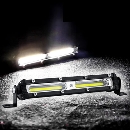 1PC Car LED Work Light 12V 24V LED Spotlight Work Light Bar 6500K Strip Light for Car Auto Truck Lorry Trailer Spot Fog Lamp