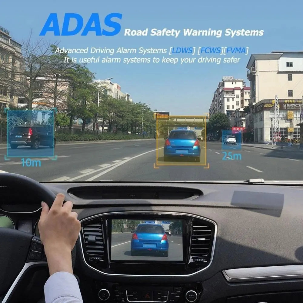 U3 Car DVR Camera Full HD 1080P Mini ADAS Auto Digital Video Recorder Dash Cam for Android Multimedia Player Car Dvrs