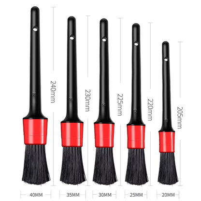 6/12Pcs Car Cleaning Set Car Detailing Brush Towel Glove Auto Dashboard Air Outlet Cleaning Tools Kits for Car Wash Accessories