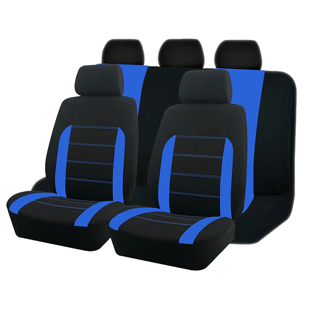 AUTO plus Universal Fabric Car Seat Covers Fit for Most Car Suv Truck Van Car Accessories Interior Seat Covers Car