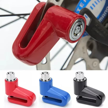 Motorcycle Bike anti Theft Wheel Disc Brake Lock Safety Disc Wheel Lock Mountain Road Bike Padlock with Keys
