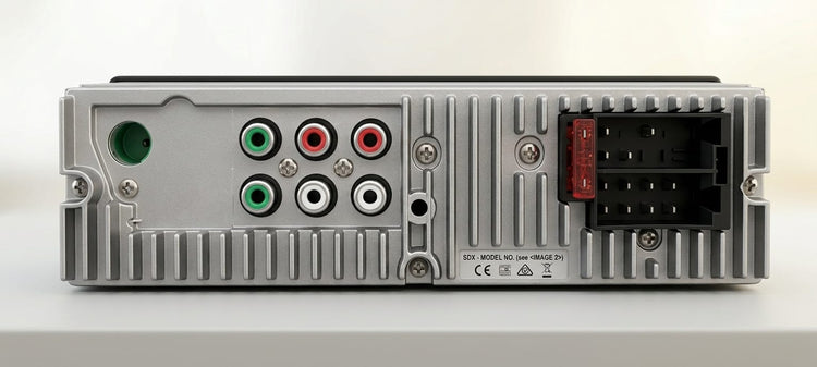 SDX Audio RUSX-K250 Single DIN Car Stereo Receiver - Bluetooth, USB, AUX & Hands-Free Calling (50W x 4)