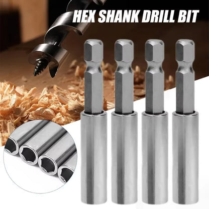 10/1Pcs Magnetic Screwdriver Extension Hexagonal Handle Extended Connecting Rod Carbon Steel Screwdrivers Bit Holder Power Tools