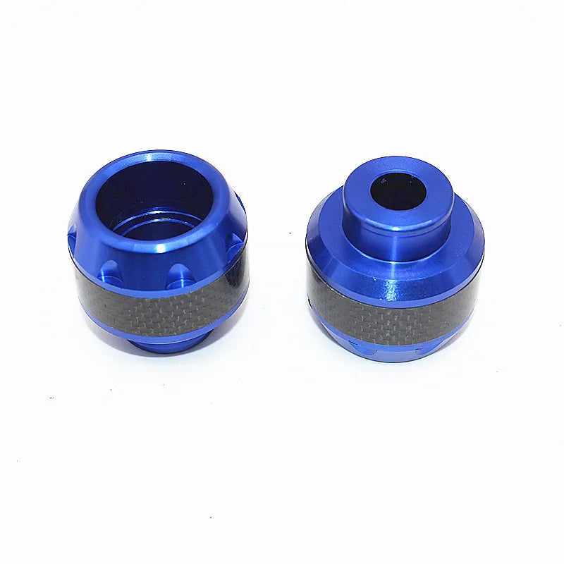 2Pcs Motorcycle Aluminum Wheel Protection Crash Pads Colorful Crash Scooter Frame Slider Protector Moto Equipment Accessories