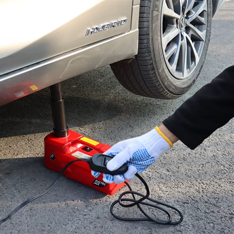 Electric Car Jack 155-530Mm 5T Lifting Tool Emergency Equipment Car Repair Tool Electric Hydraulic Car Jack for SUV Garage