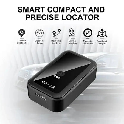 GF-22 Car Tracker Device Strong Magneticautomatic Alarm Motorcycle Car Mini GPS Trackersvoice Control Anti-Lost Device Locator