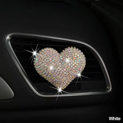 Creative Crown Diamond Cute Bear Car Fragrance Perfume Clip Air Bears Aroma Car Decoration Air Fresher Decoration Accessories