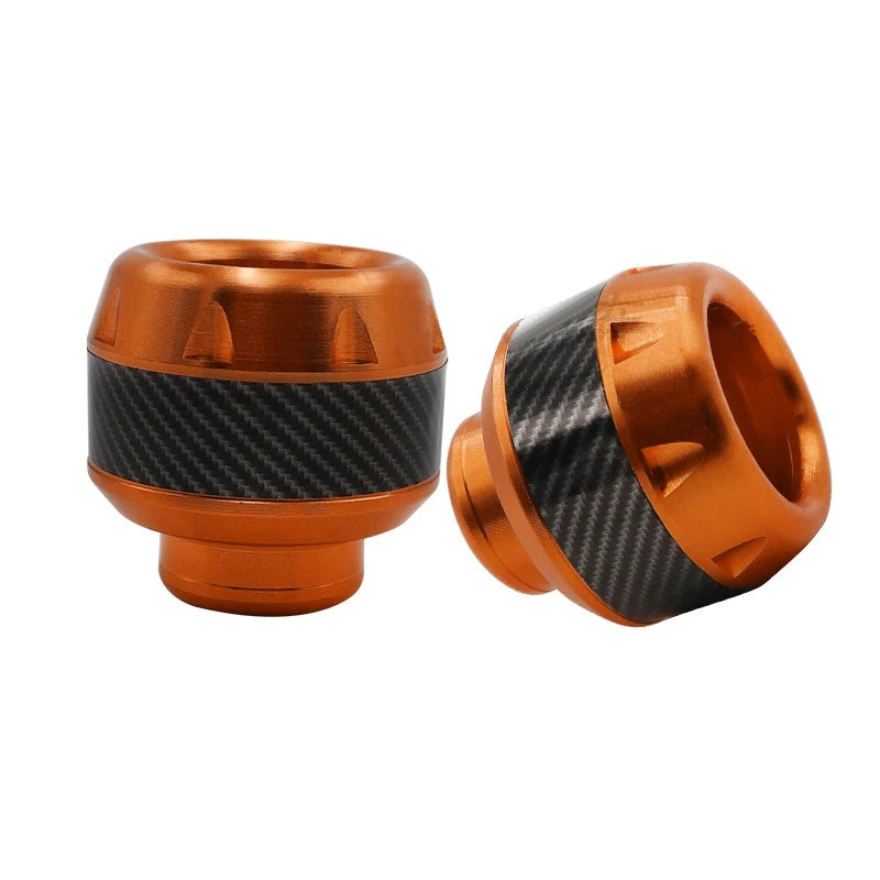 2Pcs Motorcycle Aluminum Wheel Protection Crash Pads Colorful Crash Scooter Frame Slider Protector Moto Equipment Accessories