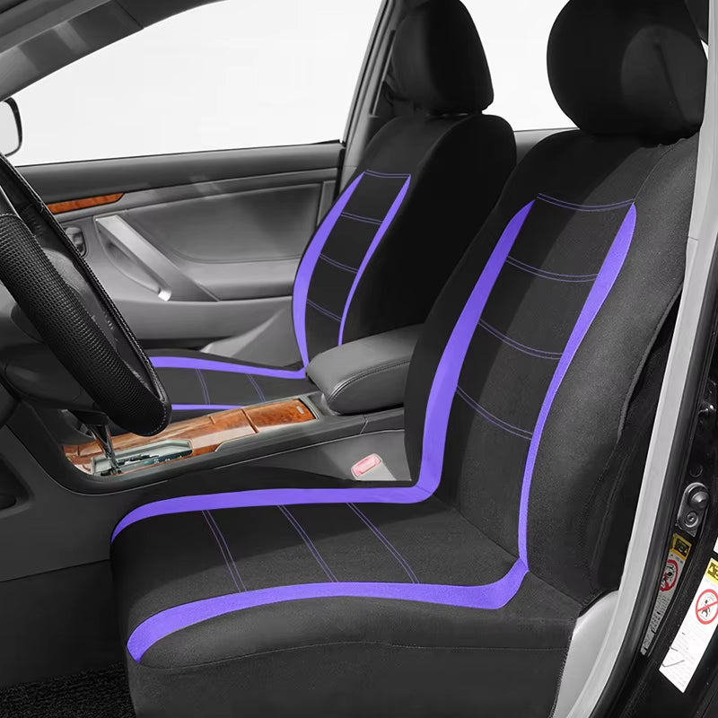 AUTO plus Universal Fabric Car Seat Covers Fit for Most Car Suv Truck Van Car Accessories Interior Seat Covers Car