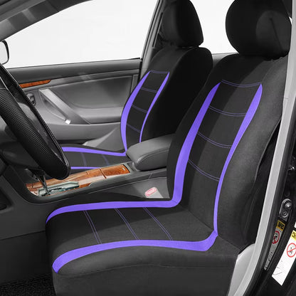 AUTO plus Universal Fabric Car Seat Covers Fit for Most Car Suv Truck Van Car Accessories Interior Seat Covers Car