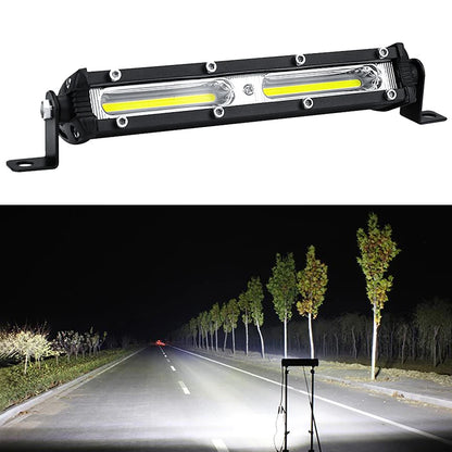 1PC Car LED Work Light 12V 24V LED Spotlight Work Light Bar 6500K Strip Light for Car Auto Truck Lorry Trailer Spot Fog Lamp