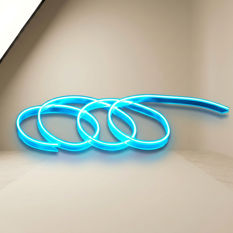 Tira LED Neon Impermeable 12V para Auto, Bicicleta y Decoración