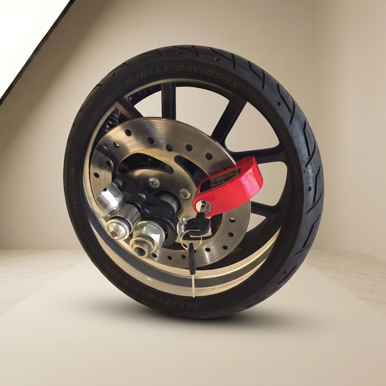 Candado de Disco con Alarma para Moto