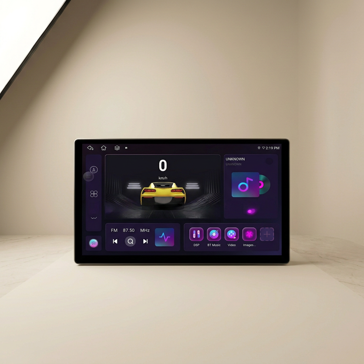 Pantalla Android de 13.1" con Navegación GPS, CarPlay y Cámara de Reversa